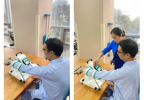Ứng dụng hệ thống robot vào điều trị phục hồi chức năng