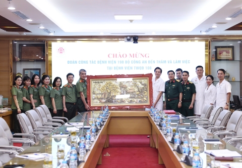 Bệnh viện TWQĐ 108 “bắt tay” hỗ trợ Bệnh viện 198 xây dựng Trung tâm Tim mạch